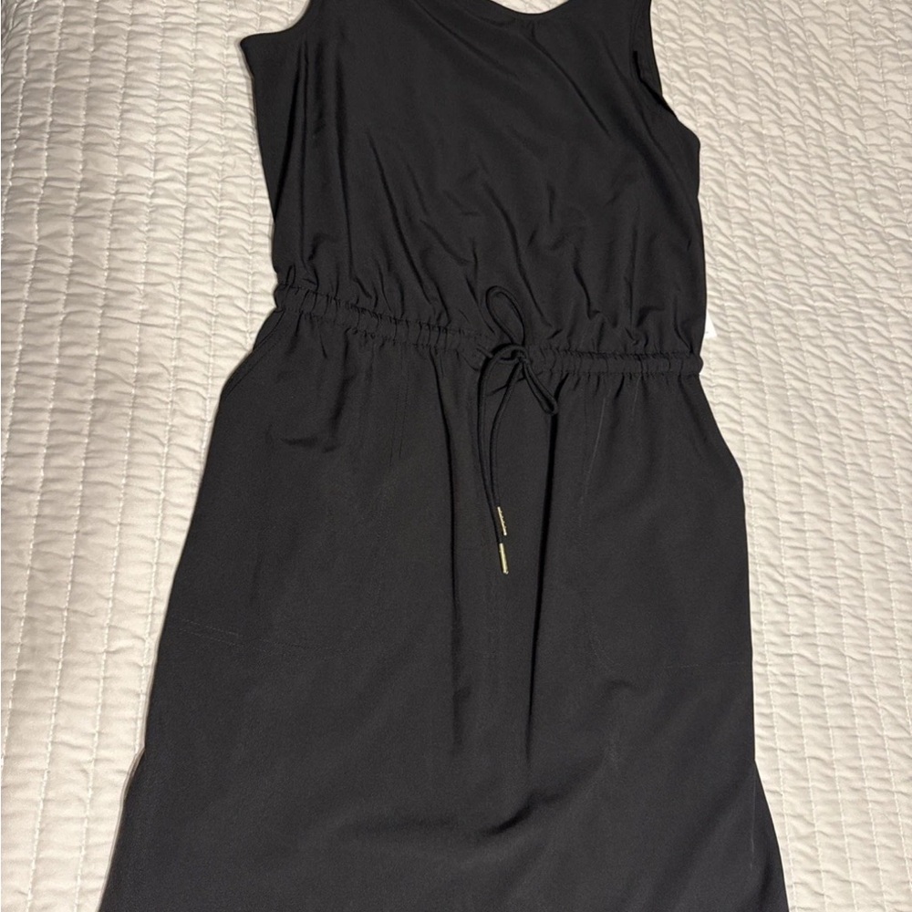 Calvin Klein Black Sleeveless Mini Dress